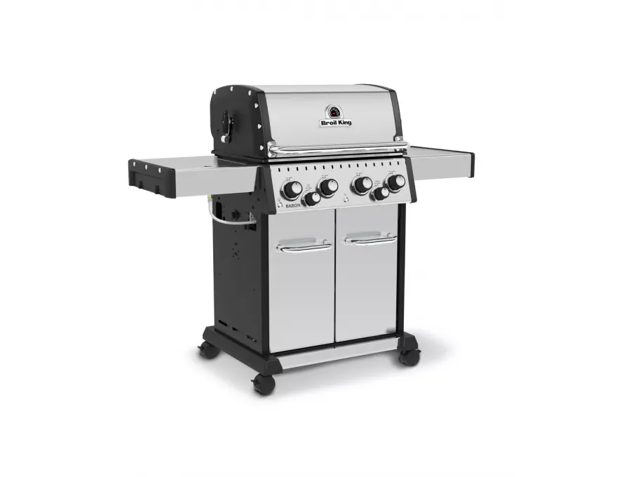 Grill gazowy Baron S 490 IR z rożnem - 4